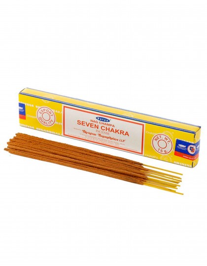 Incenso Indiano - Nag Champ Seven Chakra (Satya)